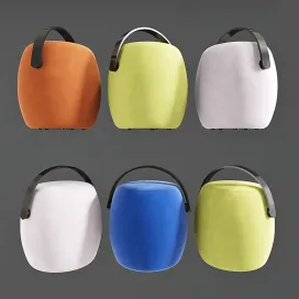 Modern poufs